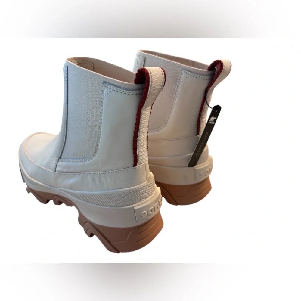 Sorel Brex Chelsea Boot. Size 9. Cream. - Picture 4 of 5